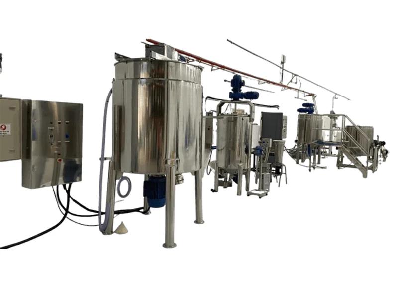 Linha de processo industrial TECOSMAQ